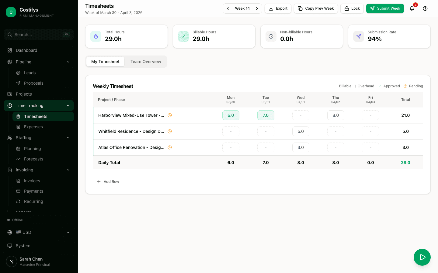 Time Tracking preview